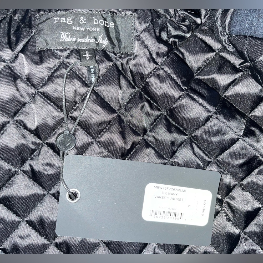 !!!NEW!!! Rag & Bone varsity jacket - Picture 7 of 11